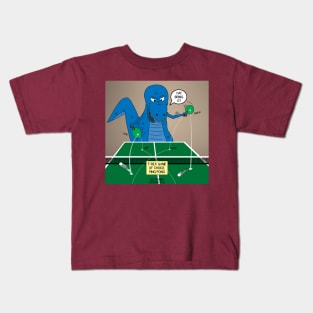 T-Rex Ping Pong Kids T-Shirt